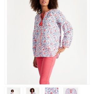 !Joules Yolanda tunic sz 2 embroidered NWT